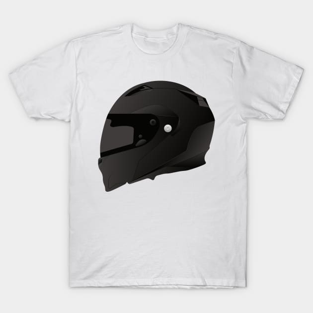 Helmet T-Shirt by VermilionBlond